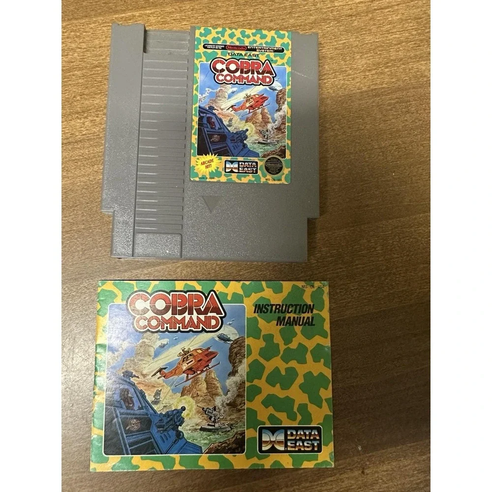 NES Cobra Command, 1988, Tested, Original Owner, Cartridge/Manual/Sleeve